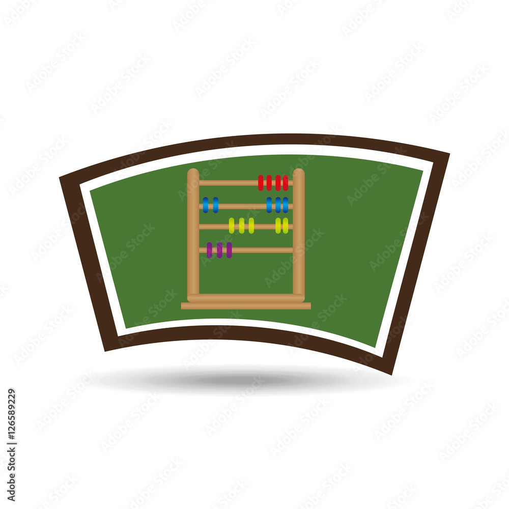blackboard school icon abacus vector illustration eps 10 blackboard school icon abacus vector illustration eps 10