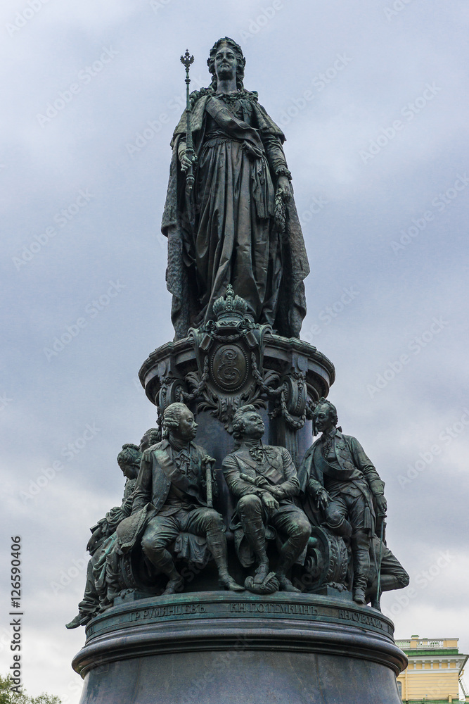 Obraz premium Catherine the Great Statue