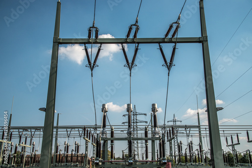 transformator station and cable