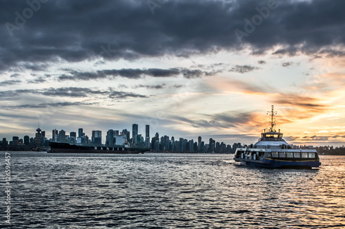 City Harbour Sunset