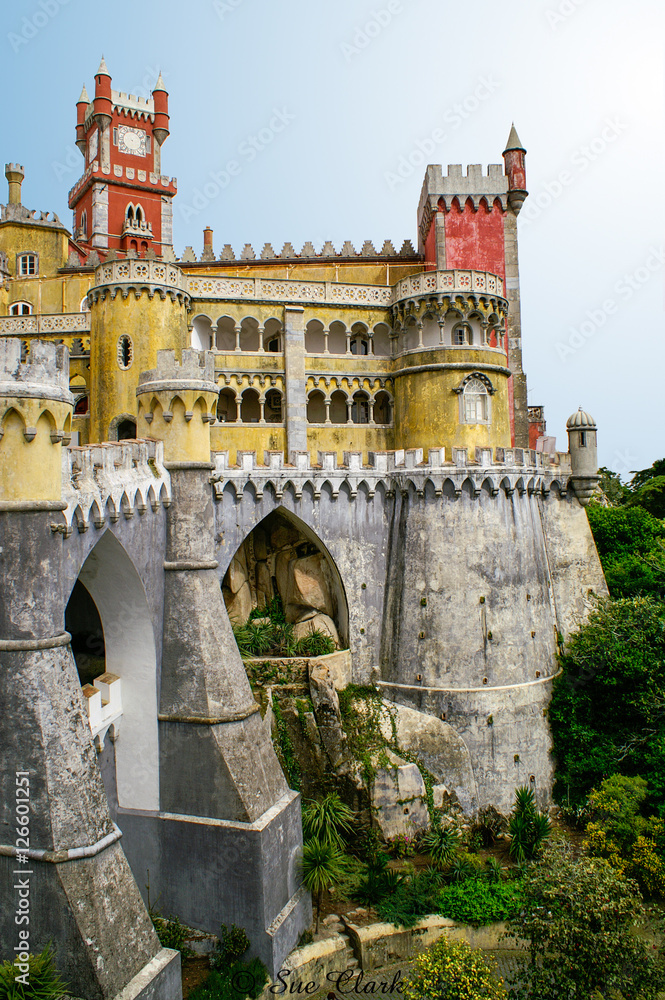 Pena Palace near Sintra, Portugal
