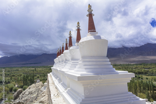 ラダック地方のチベット修道院