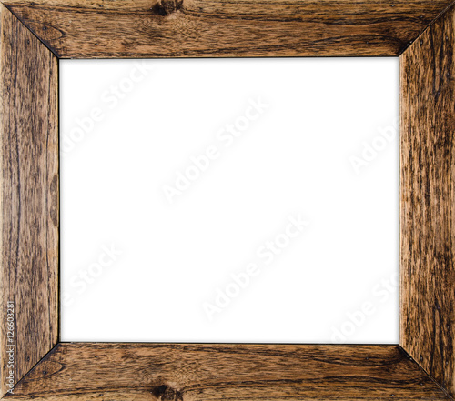 empty old wood frame