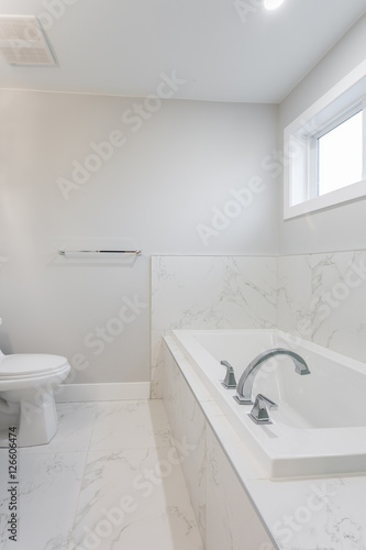 Bathroom interior. Clean design.