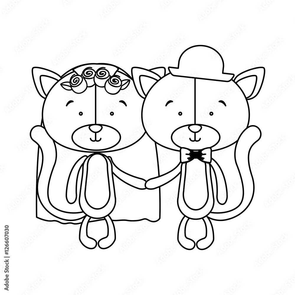 Obraz premium romantic couple icon image vector illustration design 