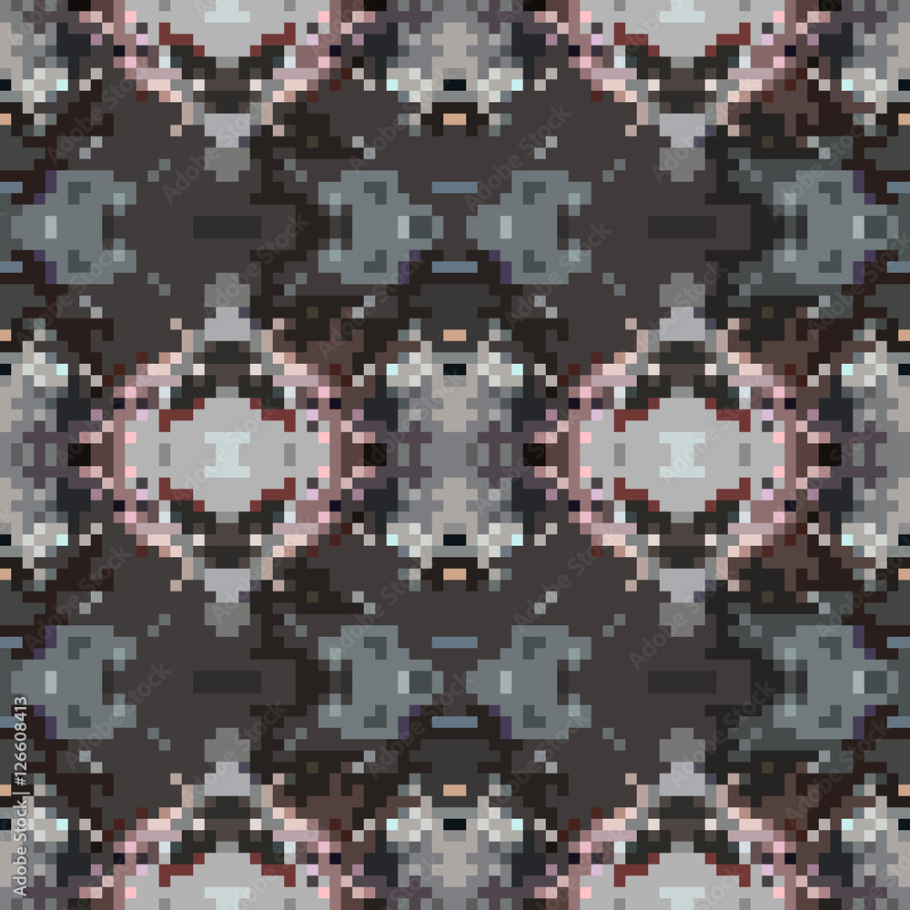 Fototapeta premium seamless tileable pixel texture pattern