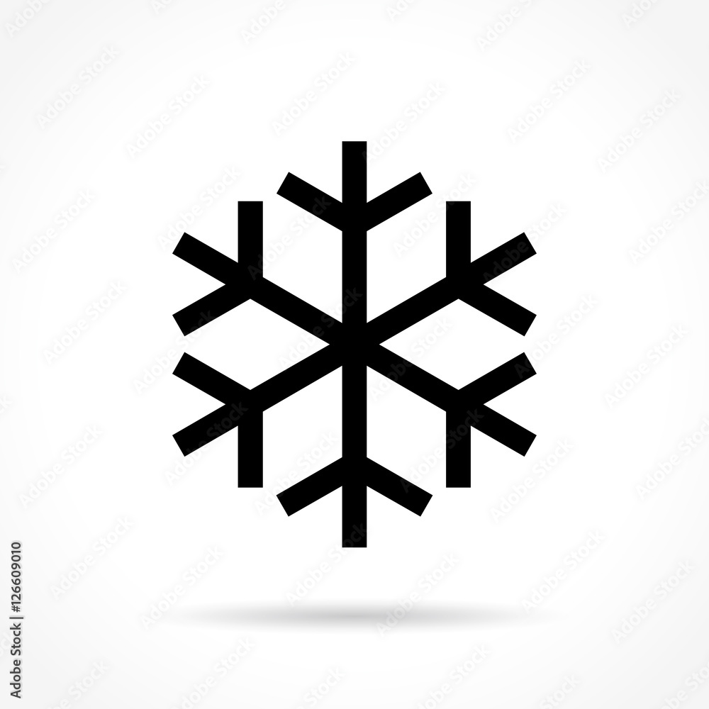 ice icon on white background ice icon on white background