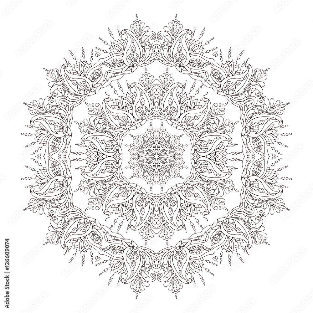 Set of mandalas Set of mandalas