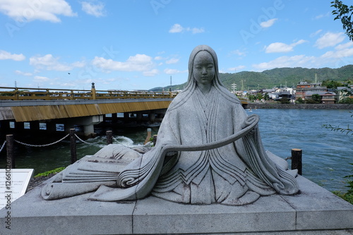 紫式部像　
