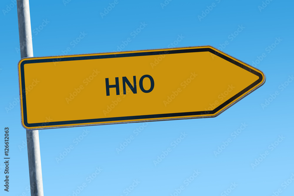 Fototapeta premium Schild 65 - HNO