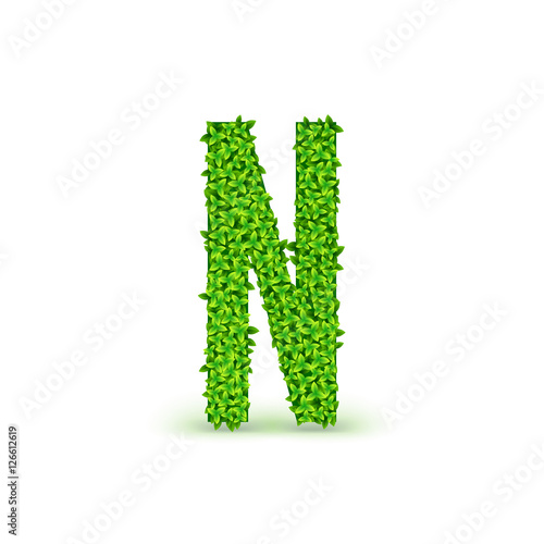 Green Leaves font N.