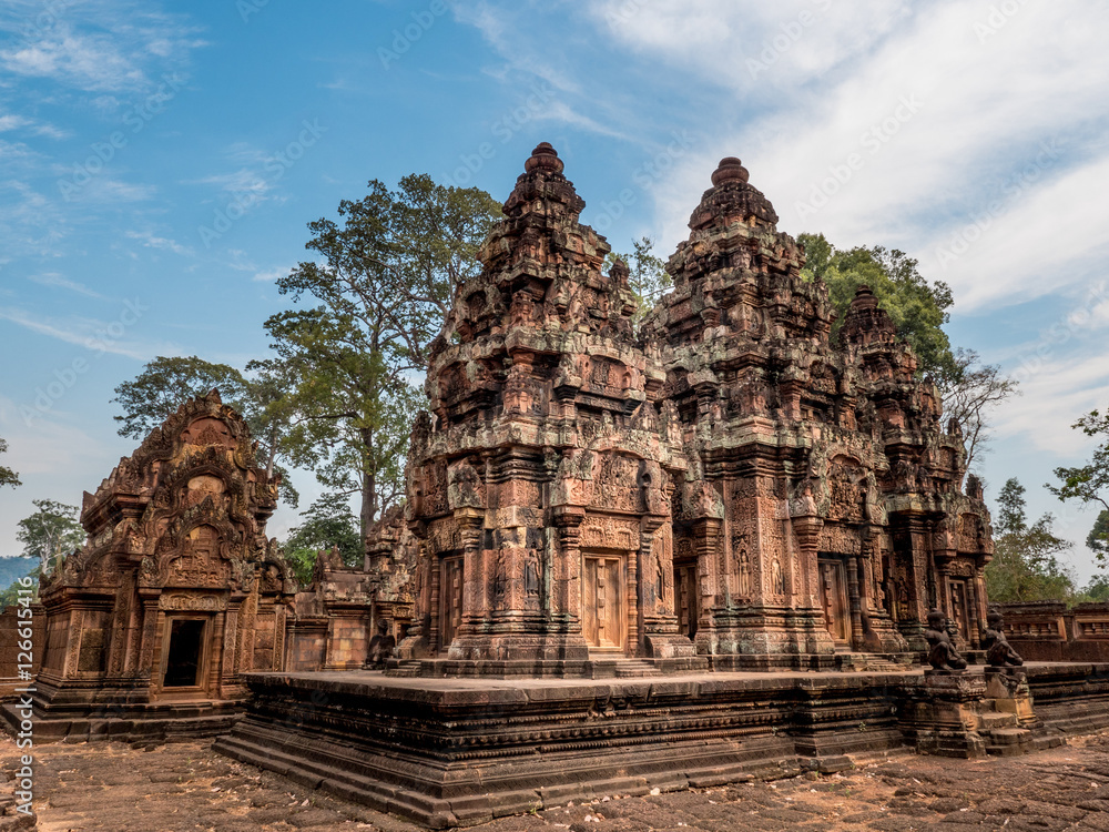 Banteay Srei temple, Angkor, Cambodia