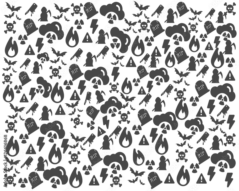 Hallowen Themed Pattern Hallowen Themed Pattern