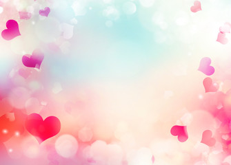 Valentine day holiday background illustration