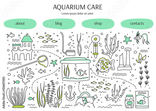 Aquarium care elements