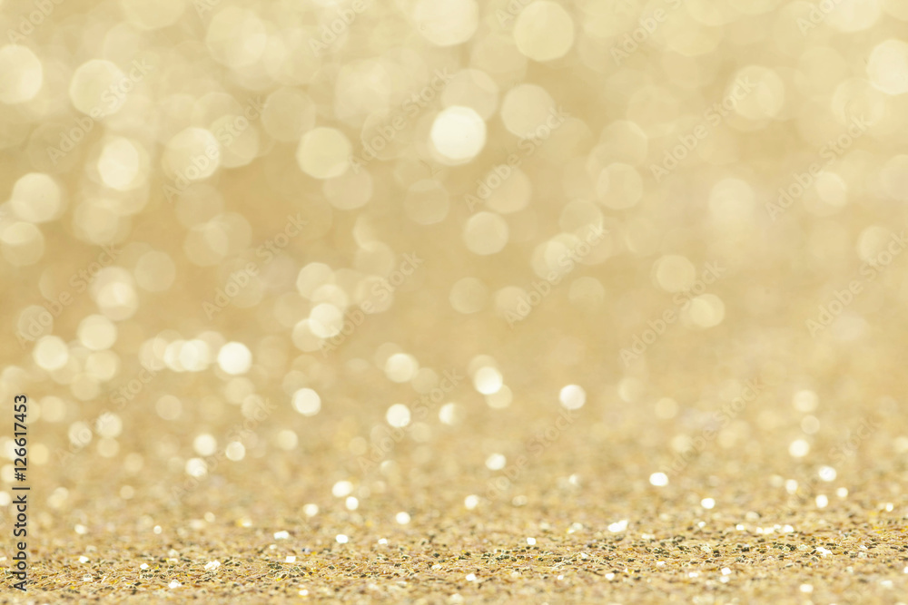 Abstract golden glitter background Abstract golden glitter background