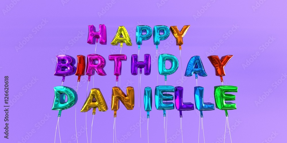 Danielle Happy Birthday Cards