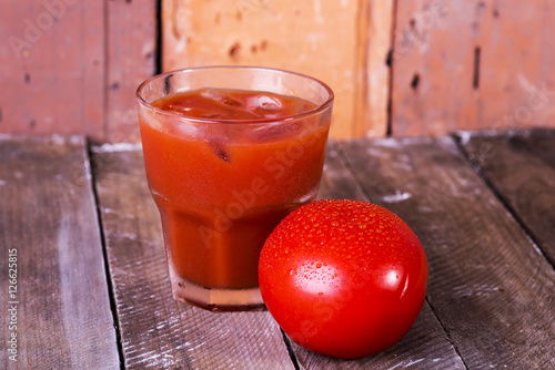 juice from tomatoes