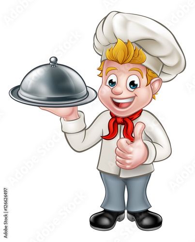 Chef Cartoon Character Mascot