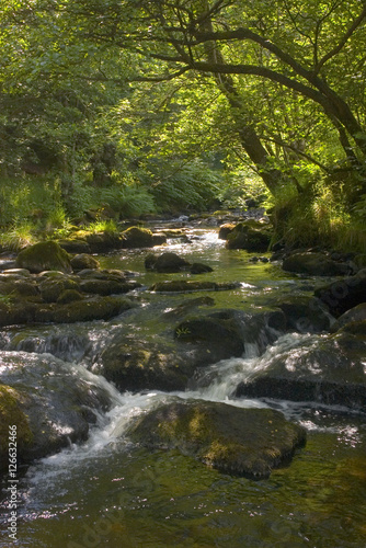 waterfall river cascade brecon beacons national park wales