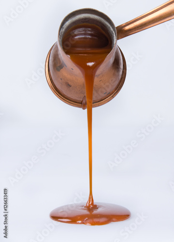 caramel sauce - mou cream- milk toffee photo