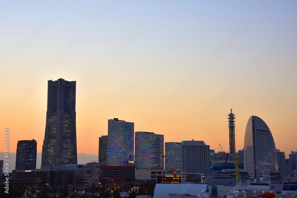 Fototapeta premium みなとみらい