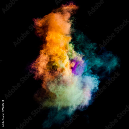 Colorful powders © takoburito