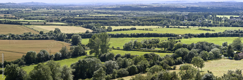 warwickshire countryside burton dassett hills landscape england
