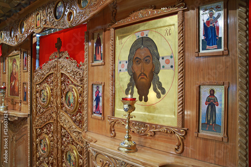 Tableau sur toile Orthodox iconostasis