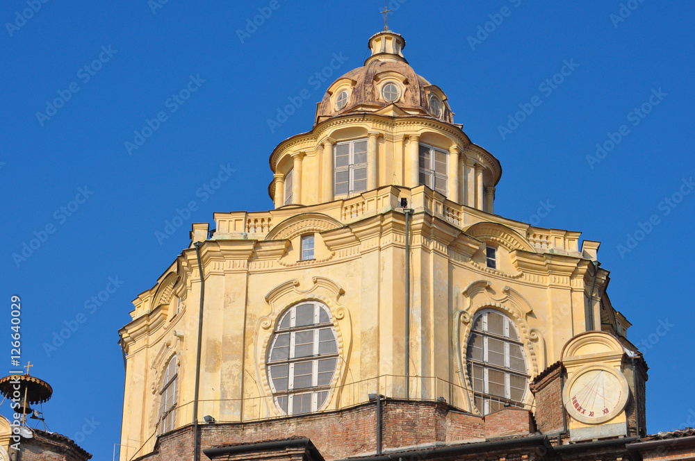 Fototapeta premium San Lorenzo church in Turin