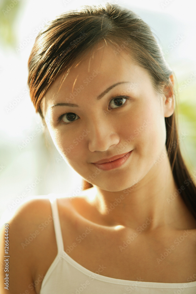 Young woman looking at camera, portrait Young woman looking at camera, portrait