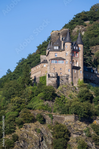 Ancient castle Katz  Germany 