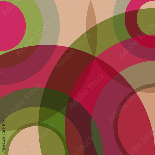 Abstract background with circles