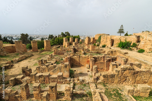 Billede på lærred Ancient ruins of Carthage