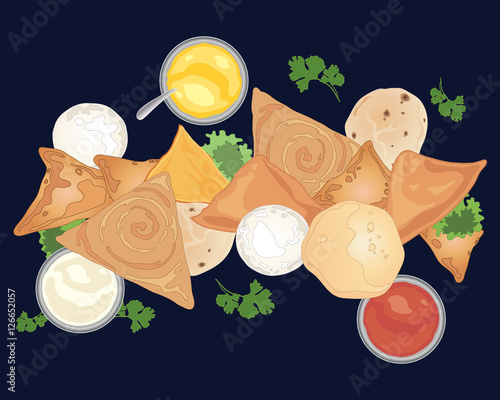 indian food advert