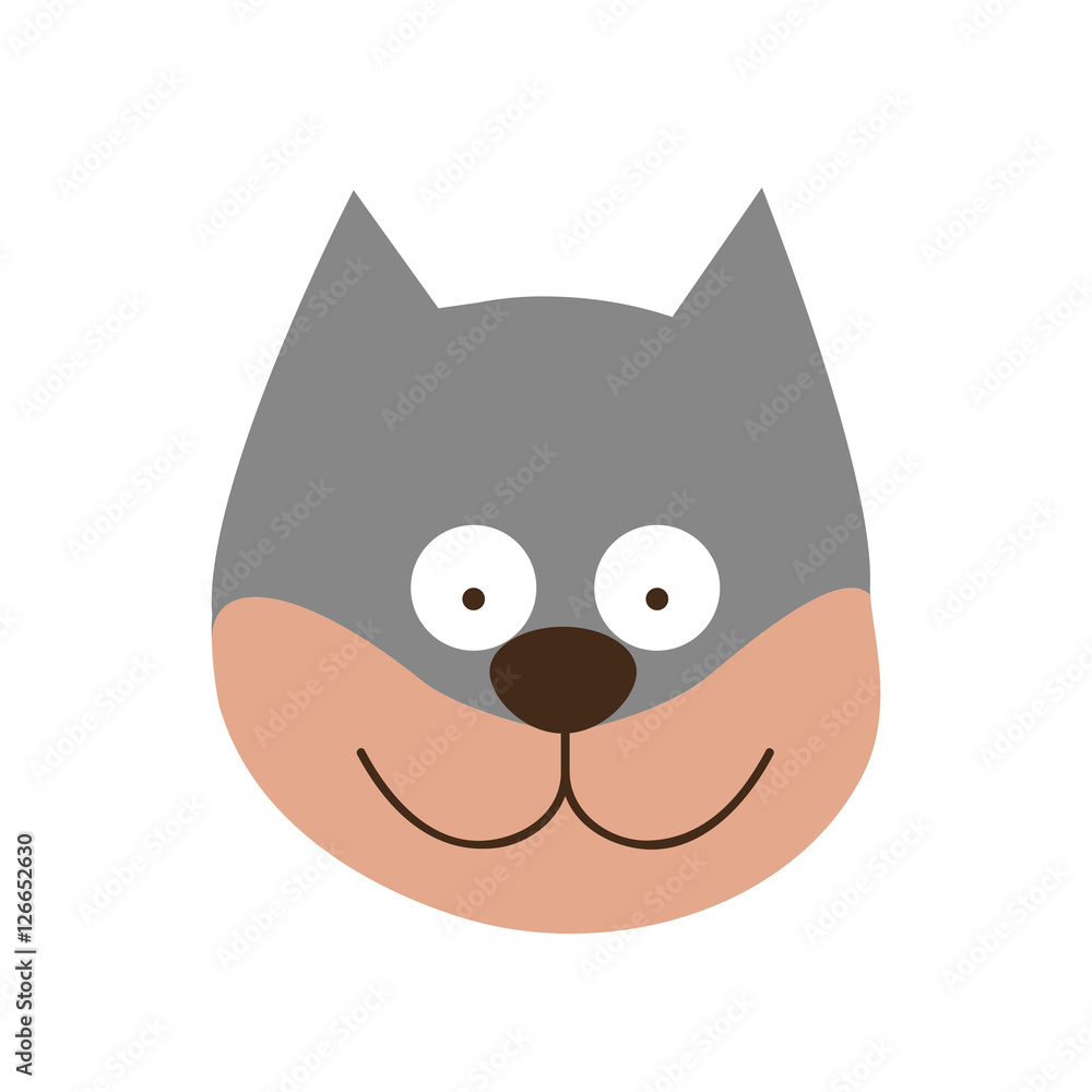cat cartoon animal icon image vector illustration design 