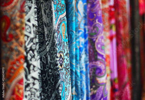 Oriental fabric