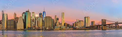 View to Manhattan from Brooklyn Bridge Park 