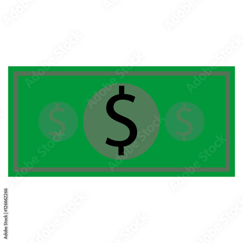 Money note with dollar sign