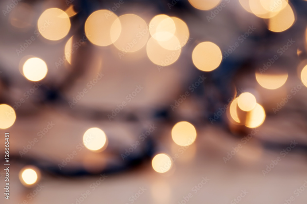 Fototapeta premium Sparkling Christmas lights
