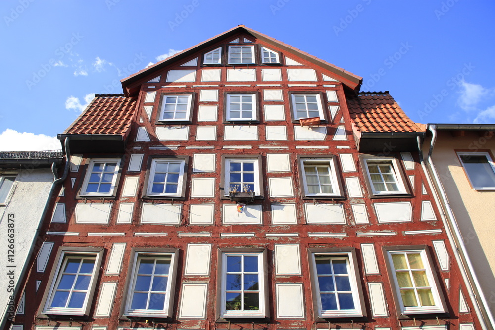 Altes Fachwerkgebäude in Witzenhausen