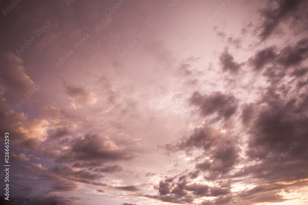 Fototapeta premium Sunset Sky