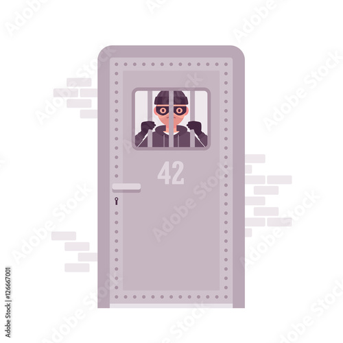 Thief in a jail