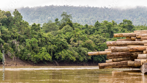log stack