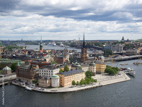 View of Stockholm City Center.