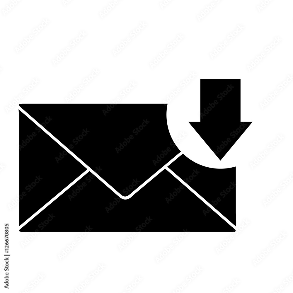 message envelope and arrow icon image vector illustration design message envelope and arrow icon image vector illustration design