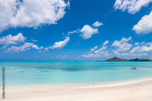 Beautiful Antigua Caribbean Beach © Ray