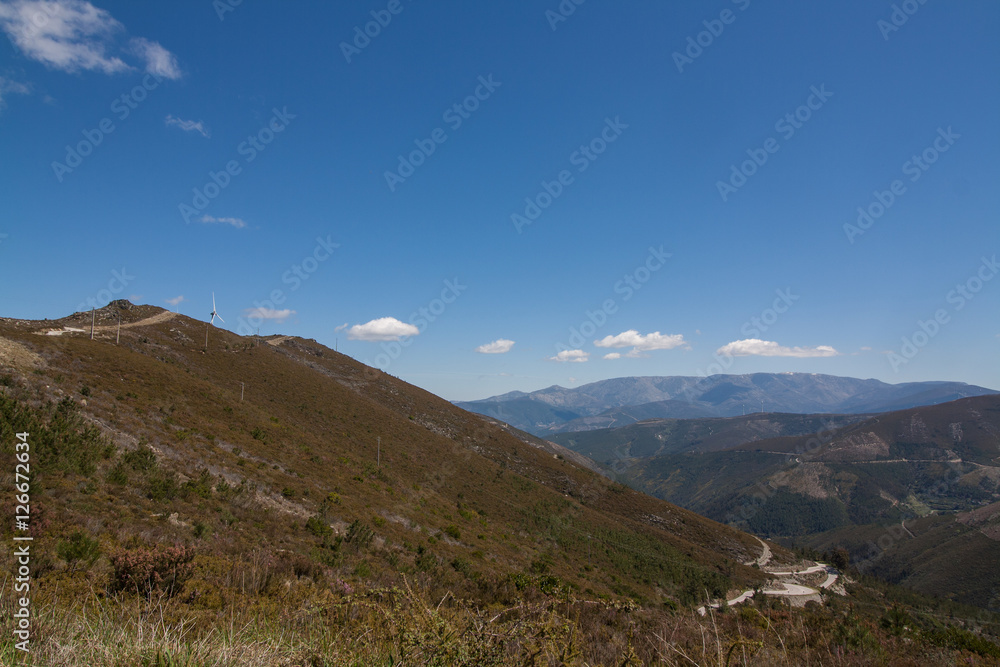 Mountain range in Portugal