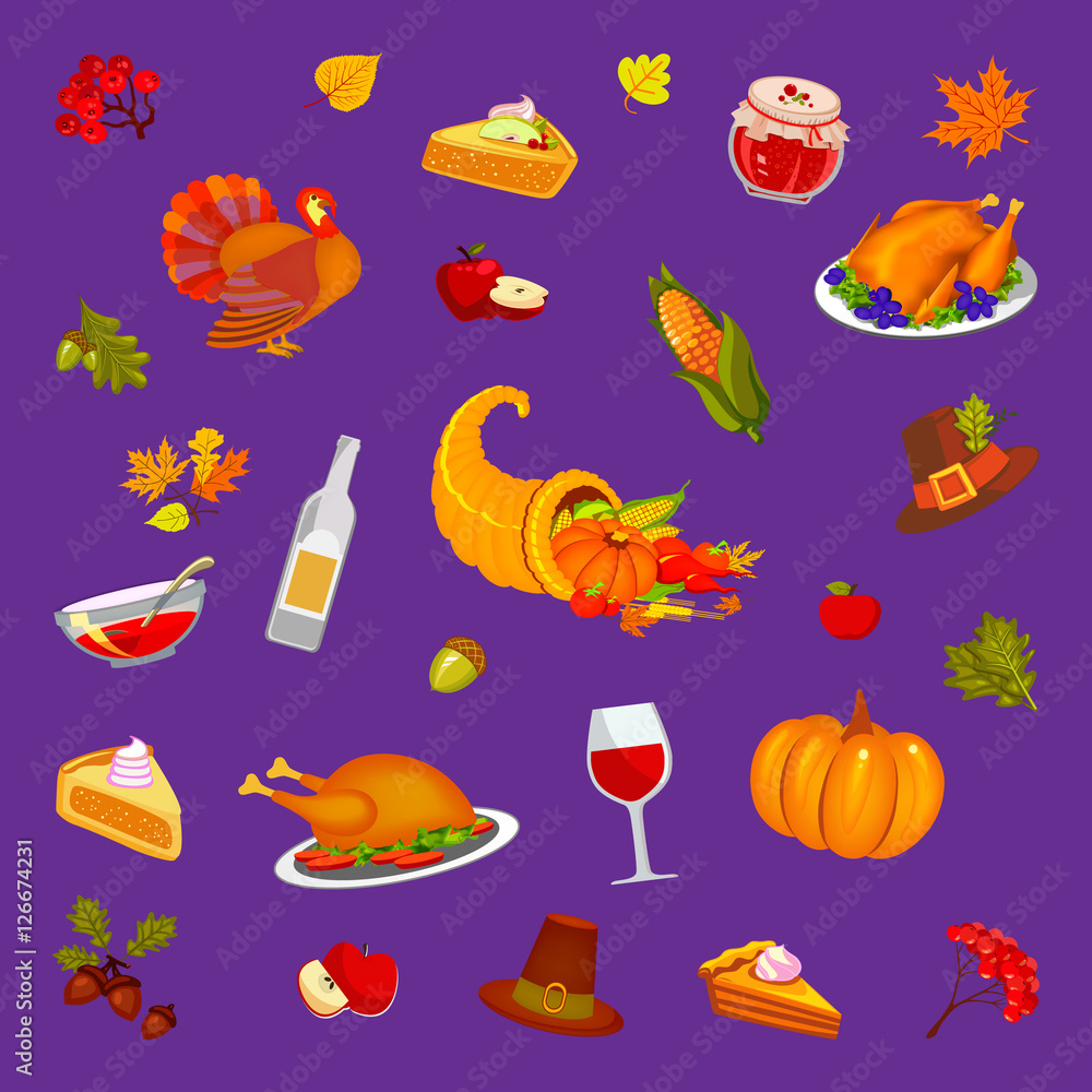 Color by number thanksgiving worksheet