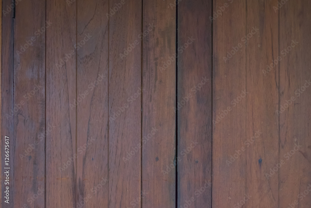 Obraz premium wood plank wall texture background